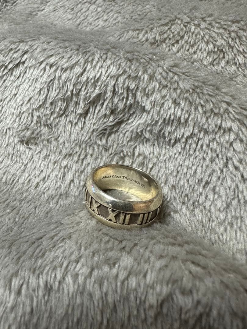 ティファニーシルバー ローマ数字 リング