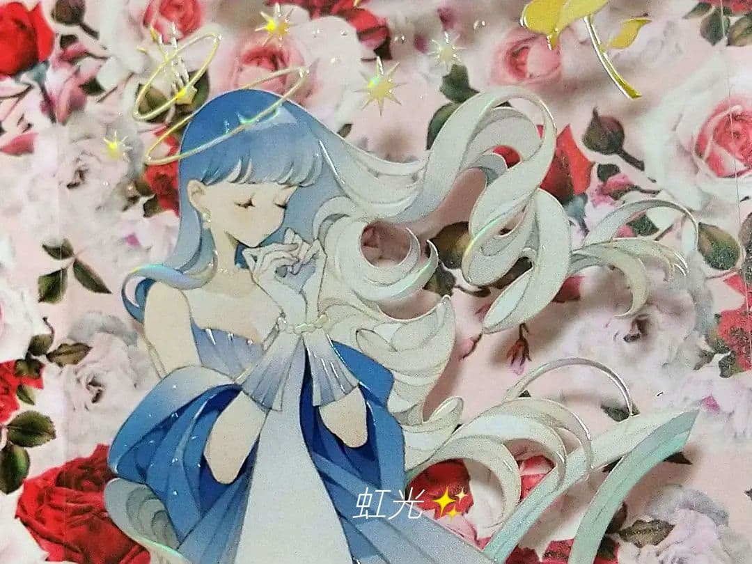 J272＃踏星凌空(虹光)Shine切り売り海外人物マステ女の子