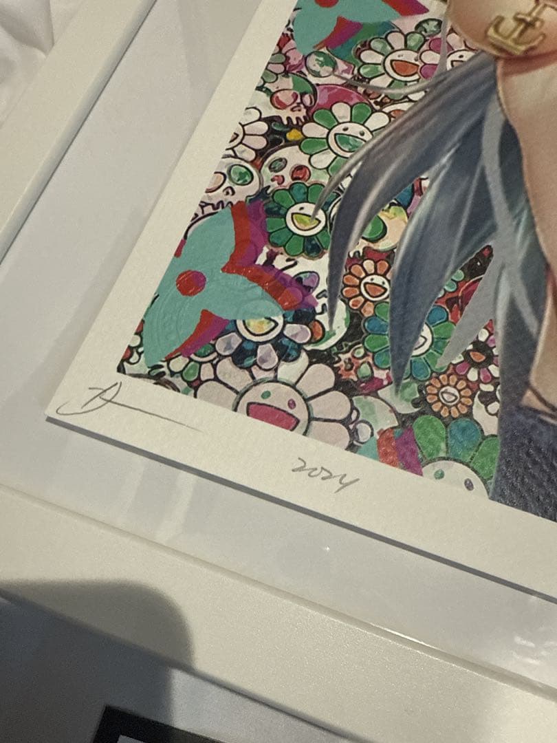 世界限定100枚 DEATH NYC 女の子 現代アートポスター 村上隆