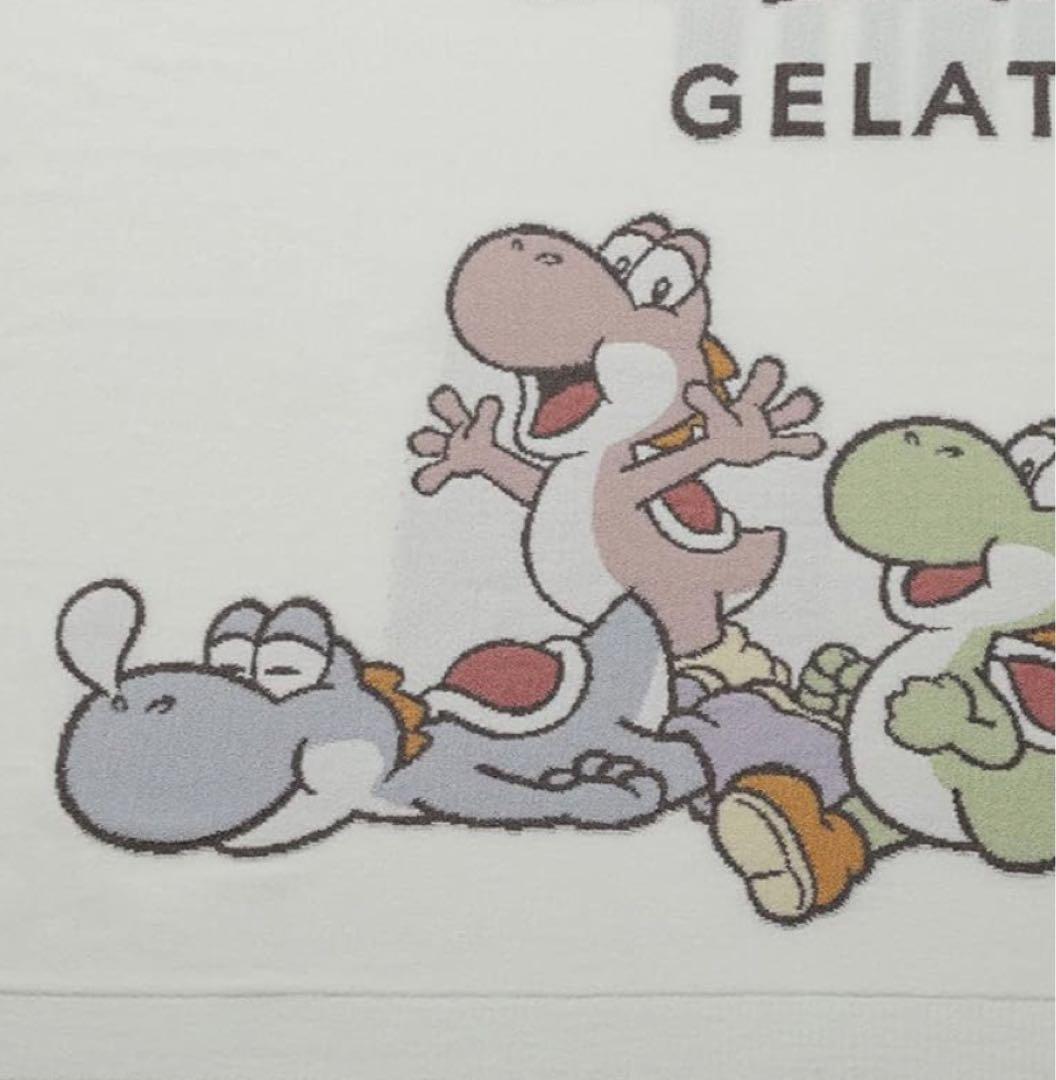 [ジェラート ピケ] スーパーマリオ ヨッシージャガードブランケット