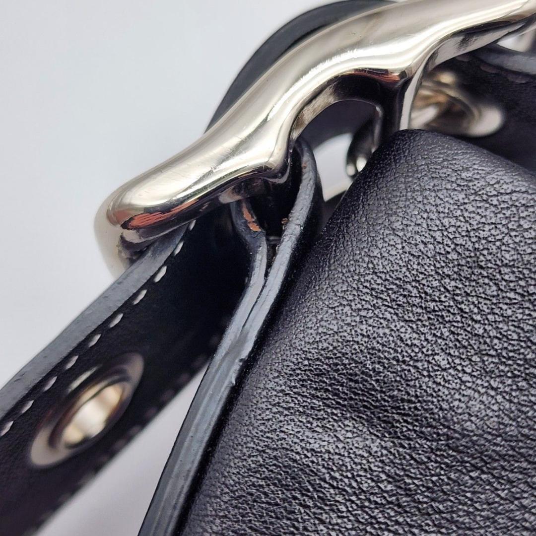 美品 COACH コーチ ショルダーバッグ シグネチャー ブラック 1415