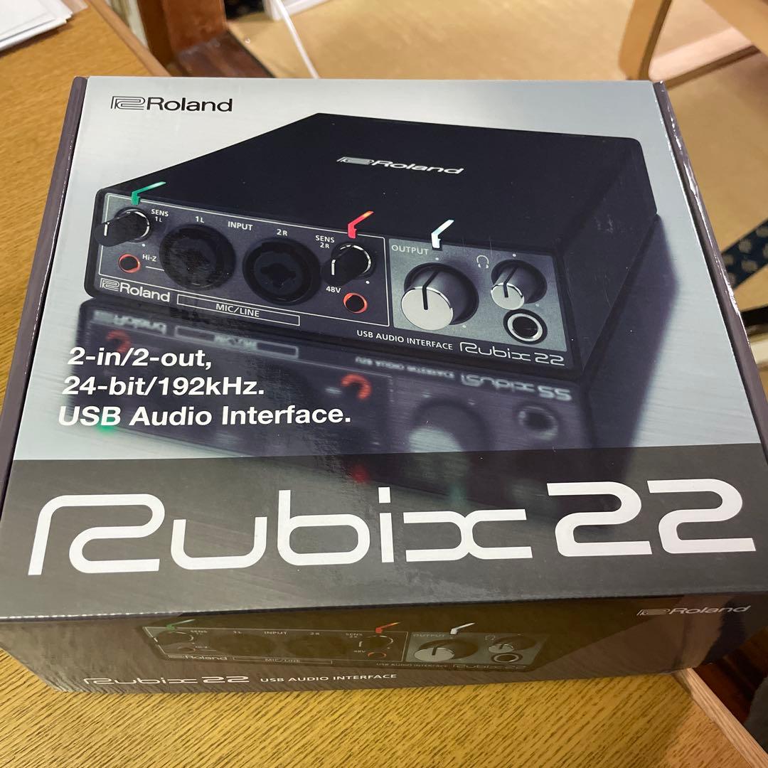 配信機器・PA機器・レコーディング機器 Roland Rubix22 USB Audio Interface Roland Rubix22 (USBオーディオインターフェイス)(iOS対応) ｜イケベ