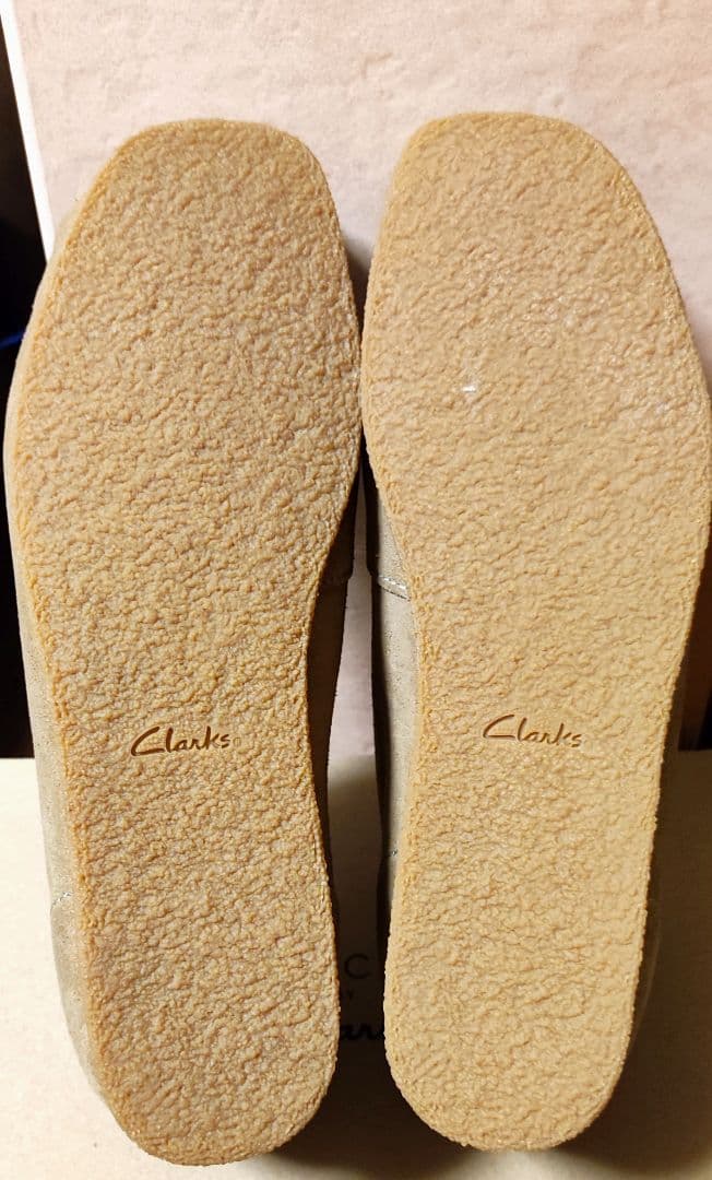 b*r様 【新品!!】クラークス ワラビーブーツ　25cm ダークサンドスエード