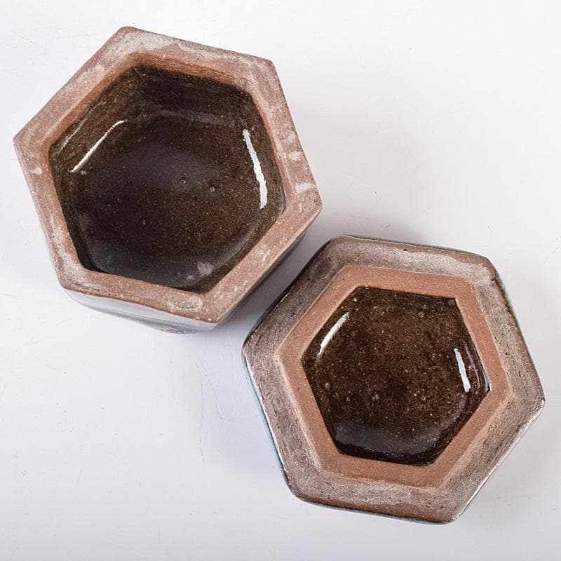 茶道具 河井貫次郎作 呉洲 八角盒子 香合 共箱 M R8046 - メルカリ