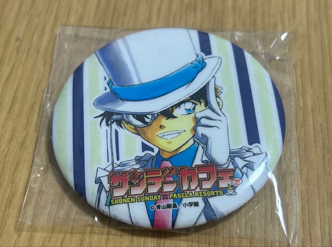 名探偵コナン サンデーカフェ 缶バッジ 怪盗キッド 名探偵コナン サンデーカフェ 缶バッジ 怪盗キッド