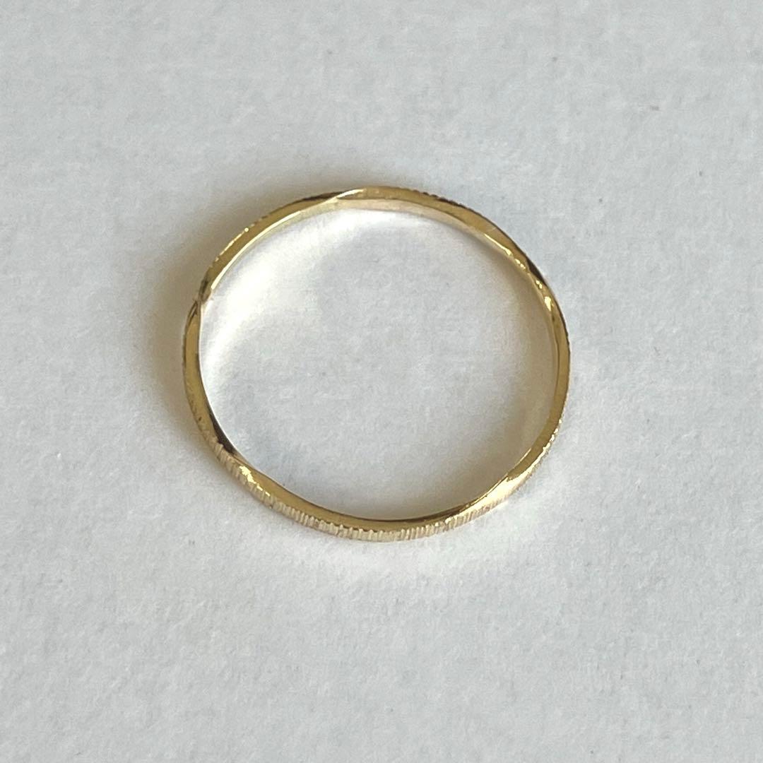 K18 18金　9号　リング　13
