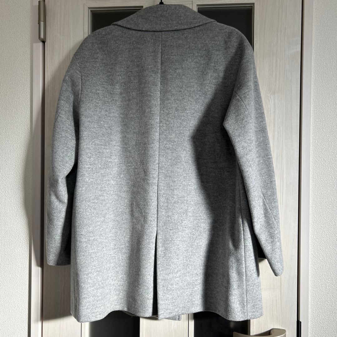 23区 ウールアンゴラビーバーチェスターコートライトグレー 38 - メルカリ