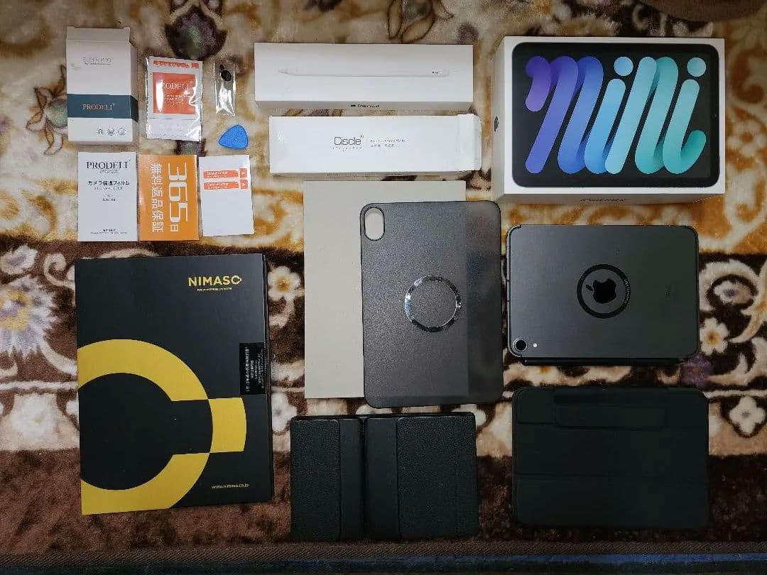 iPad mini6 256gb セルラーモデル　付属品多数 iPad mini 6 Wi-Fi + Cellular 256GB - スターライト [整備済製品