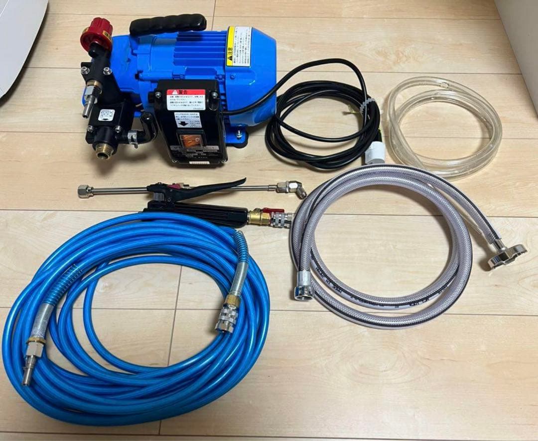 高圧洗浄機 MSW029M-AC-1 青色 ホース一式付き エアコン洗太郎プロ（MSW029M-AC-1）－株式会社エアコンカバーサービス