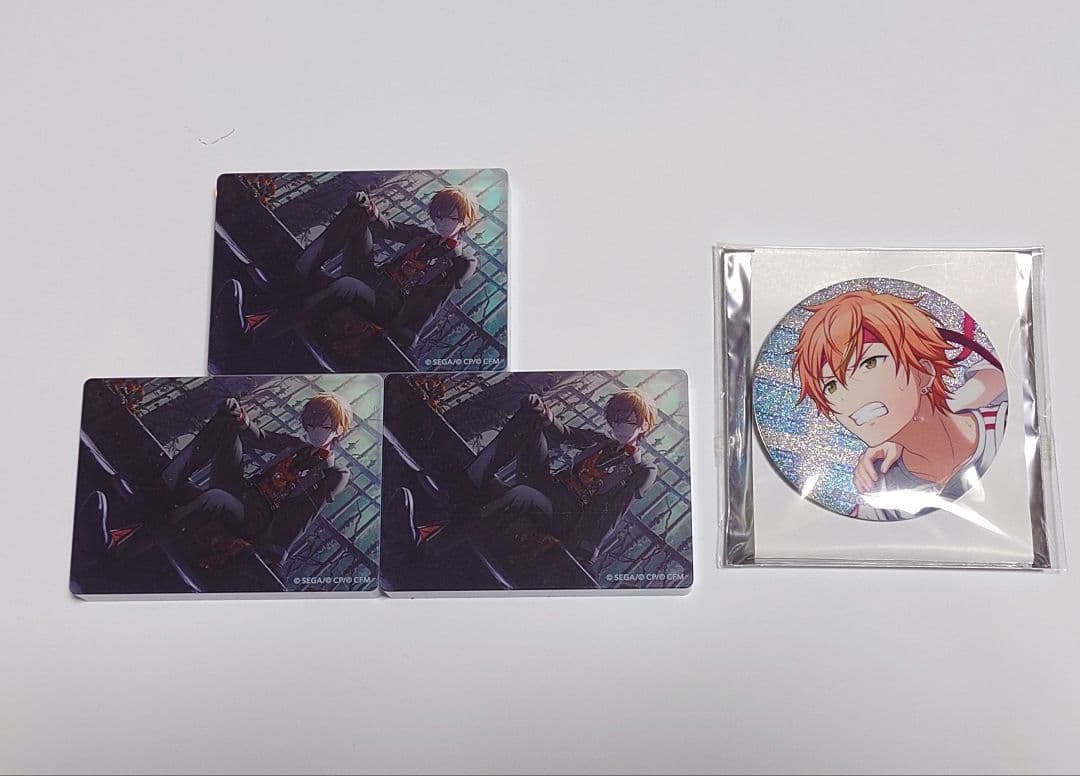 プロセカ 東雲彰人 ノーブルアート グリッター缶バッジ - メルカリ