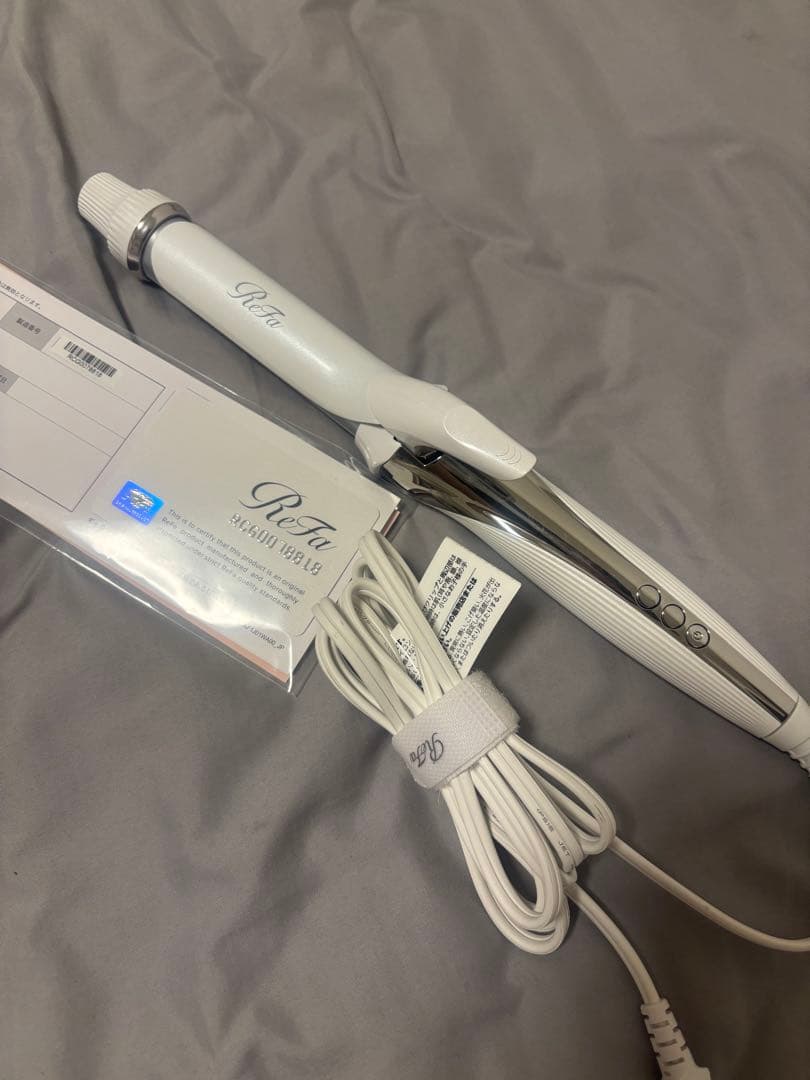 タカイト様】ReFa カールヘアアイロン ホワイト 26mm
