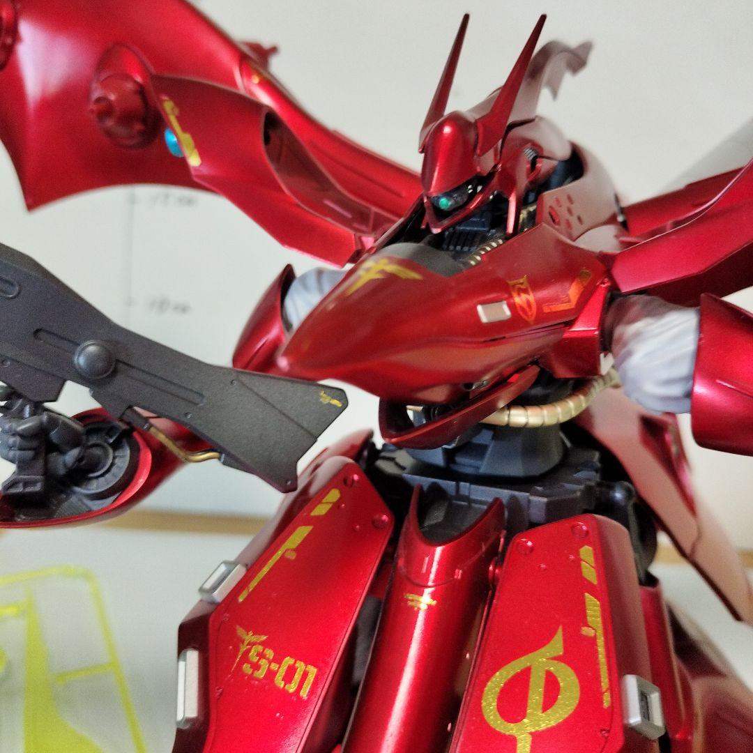 D*C様 HG 1/144 ナイチンゲール 塗装完成品 逆襲のシャア ガンプラ