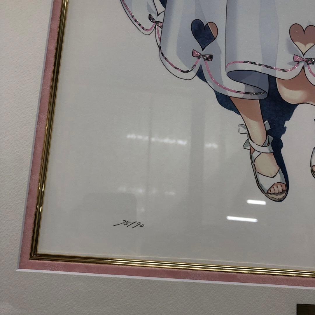 カントク　版画　未来　変猫　月子　アールジュネス　アールビバン　75/90