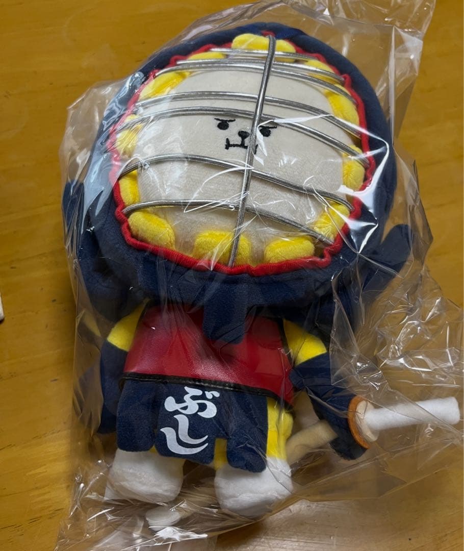 新品 剣道ぶしし 全日本剣道連盟 AJKF ぬいぐるみ - メルカリ