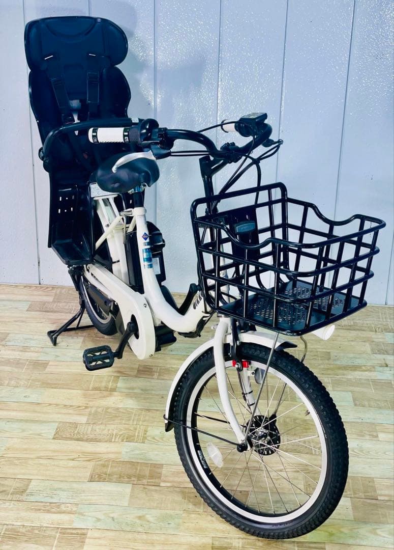 2952ブリヂストン8.7アンペア20インチ子供乗せ　電動アシスト自転車