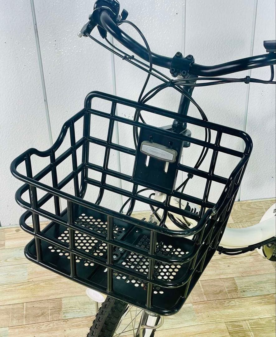 2952ブリヂストン8.7アンペア20インチ子供乗せ　電動アシスト自転車