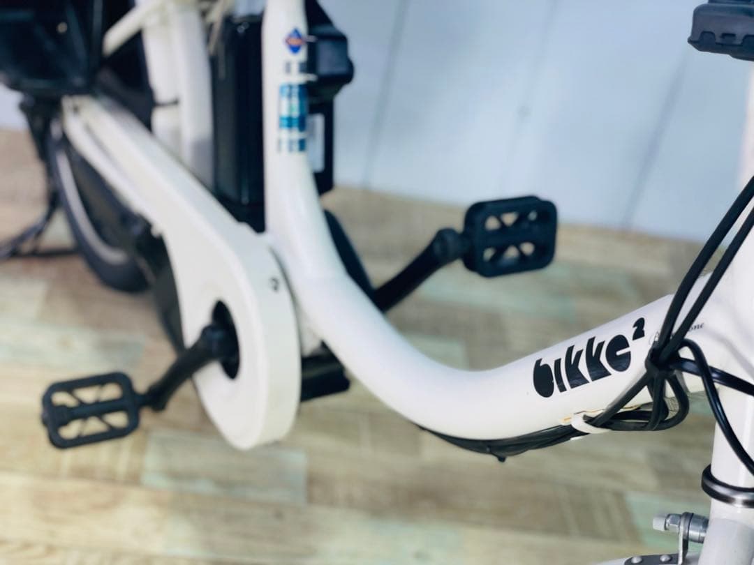 2952ブリヂストン8.7アンペア20インチ子供乗せ　電動アシスト自転車