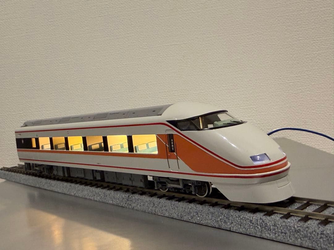 エンドウ　HOゲージ　東武100系　特急スペーシア　2006年製　加工品