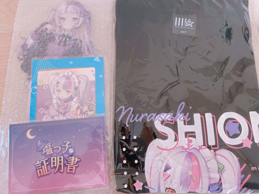 ホロライブ 紫咲シオン 誕生日記念2022 フルセット 卸売り 紫咲シオン