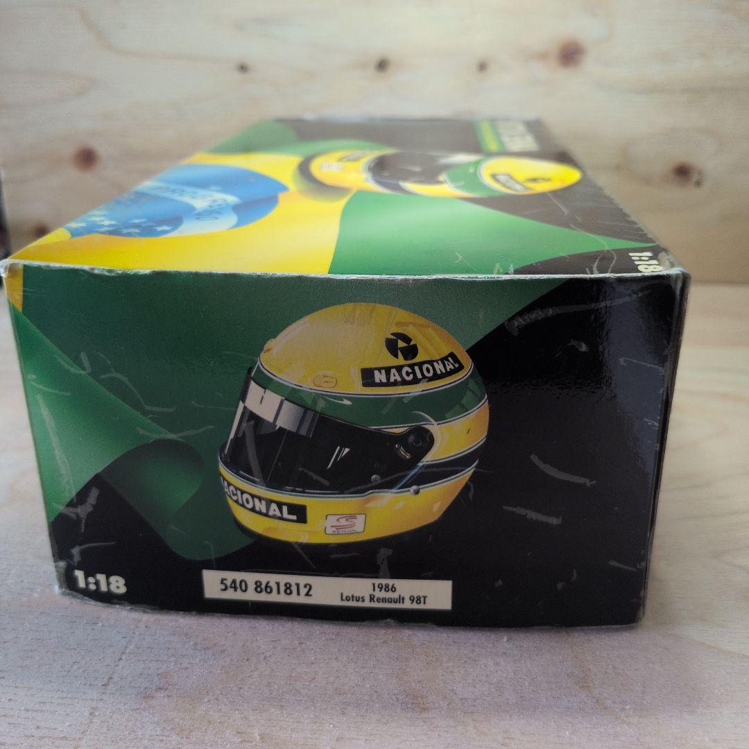 アイルトン・セ ナTURBO RENAULT MINICHAMPS製 1/18