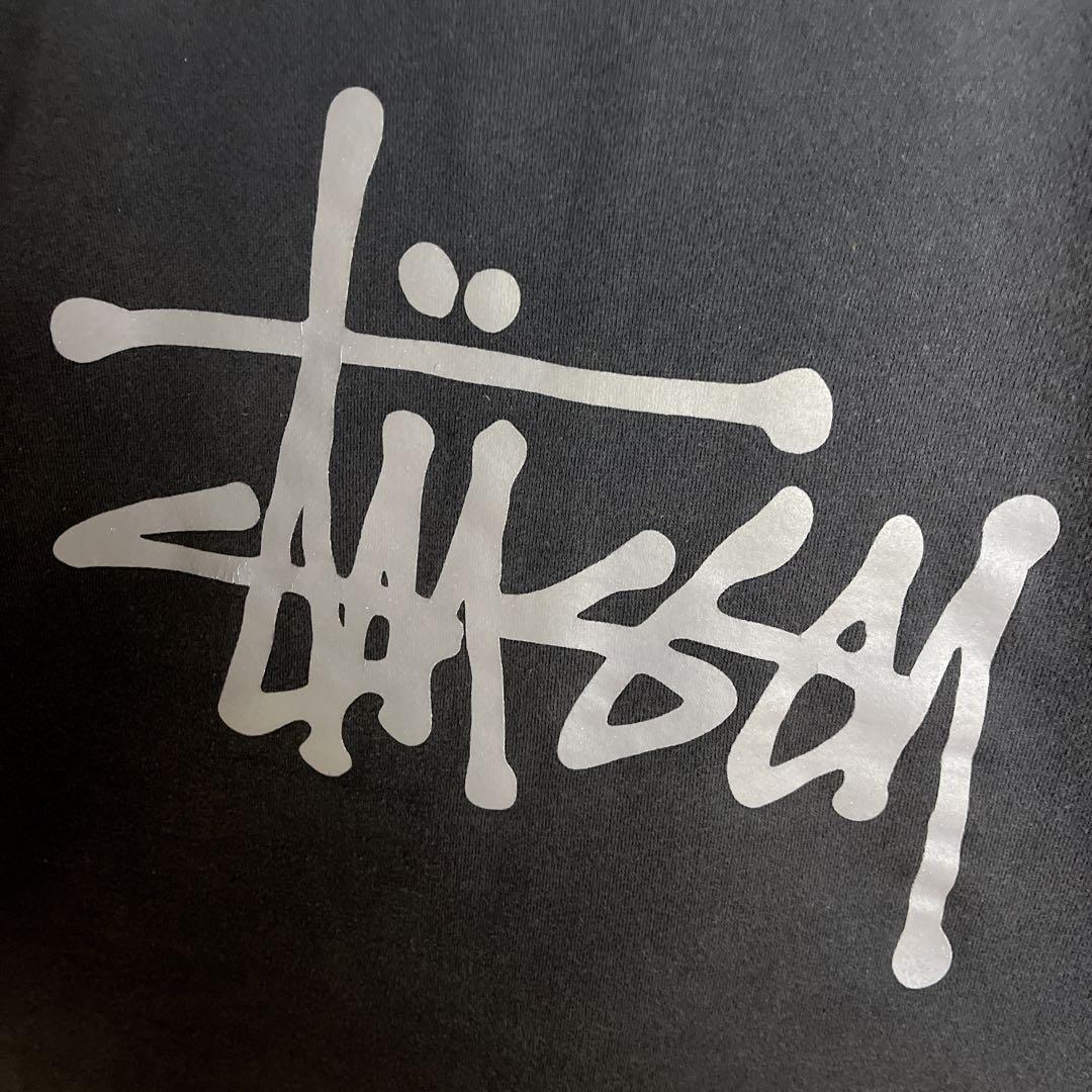 STUSSY◎USA製 ストックロゴ フルジップ パーカー D324