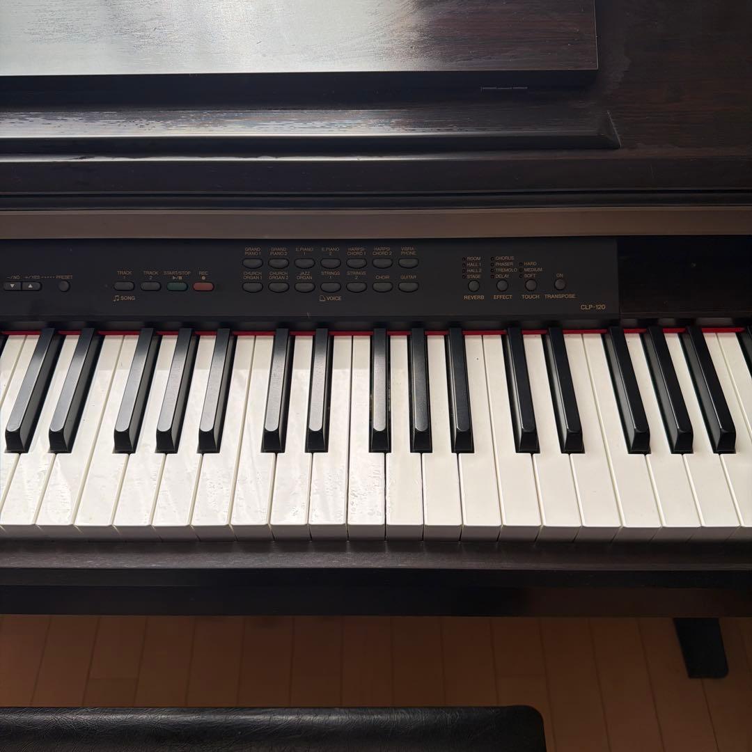 YAMAHA クラビノーバ CLP-120 電子ピアノ 【現地引取り】 - メルカリ
