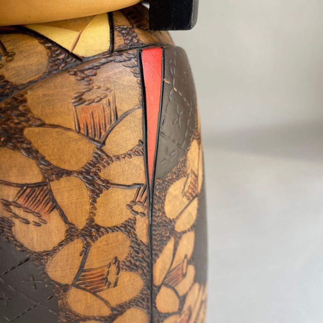 創作こけし 小林伊之助 作 日本人形 木工芸 - メルカリ