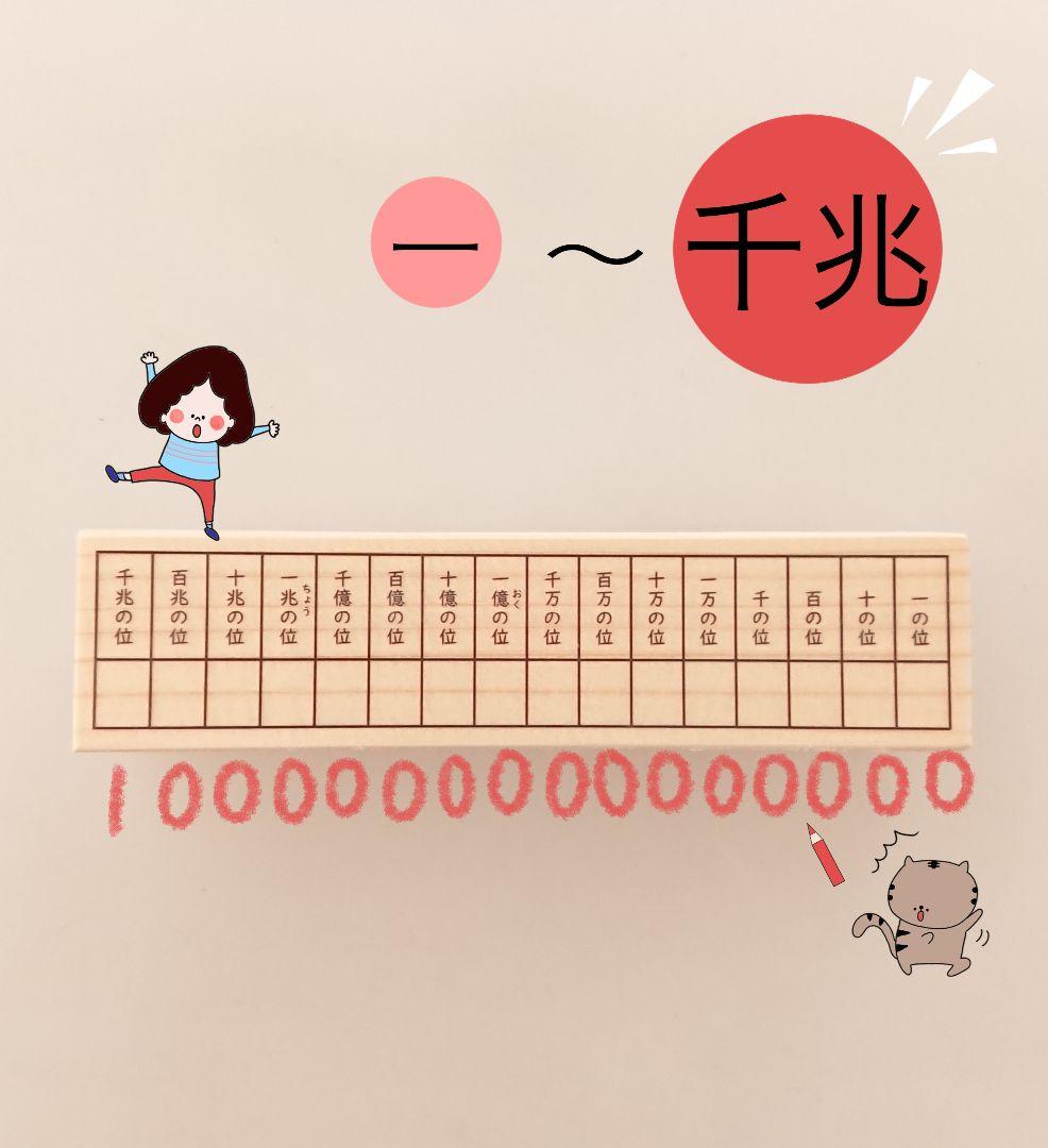 【糸 ページ♡はんこ ゴム印 小学生算数 学習スタンプ スタンプ】