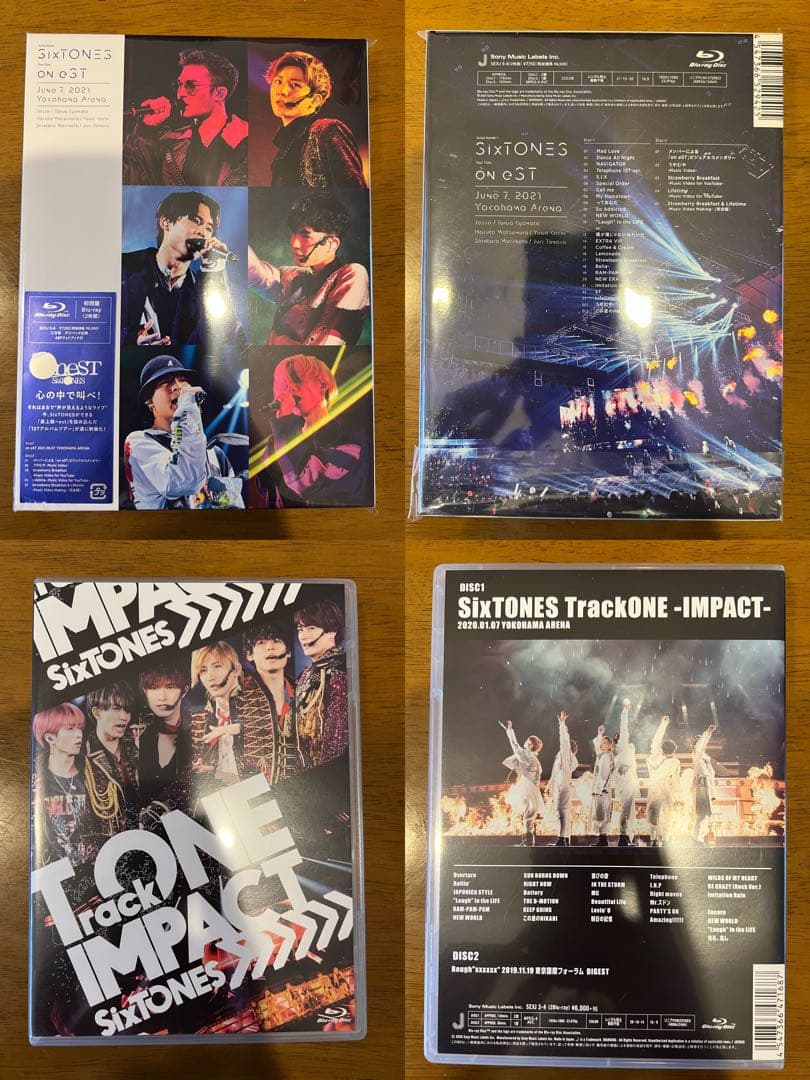 SixTONES CD DVD Blu-ray 特典付き まとめ売り - メルカリ