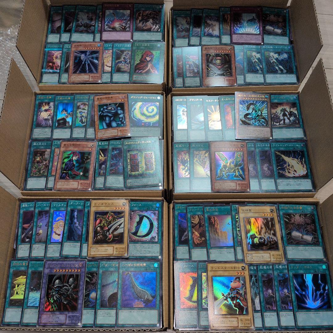 e遊戯王ダンボール6箱分まとめ売り引退品