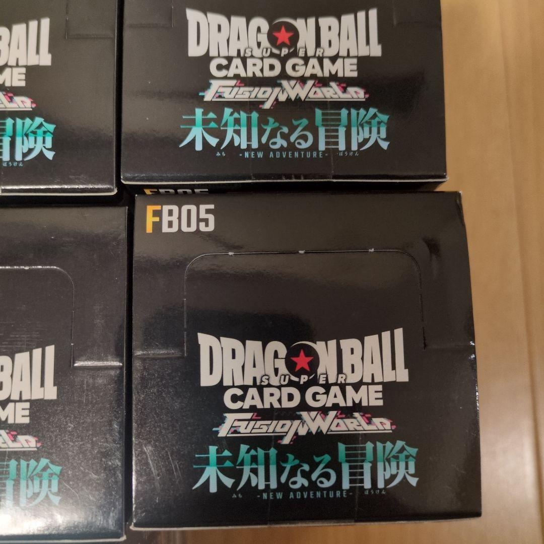 ドラゴンボールフュージョンワールド新品 未知なる冒険　boxまとめ売り最終値下げ
