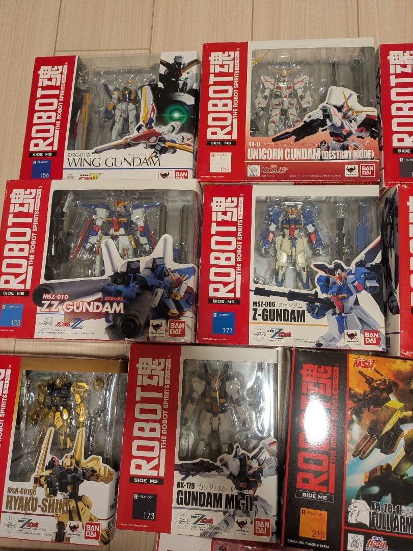 ロボット魂 機動戦士ガンダム　21体セット