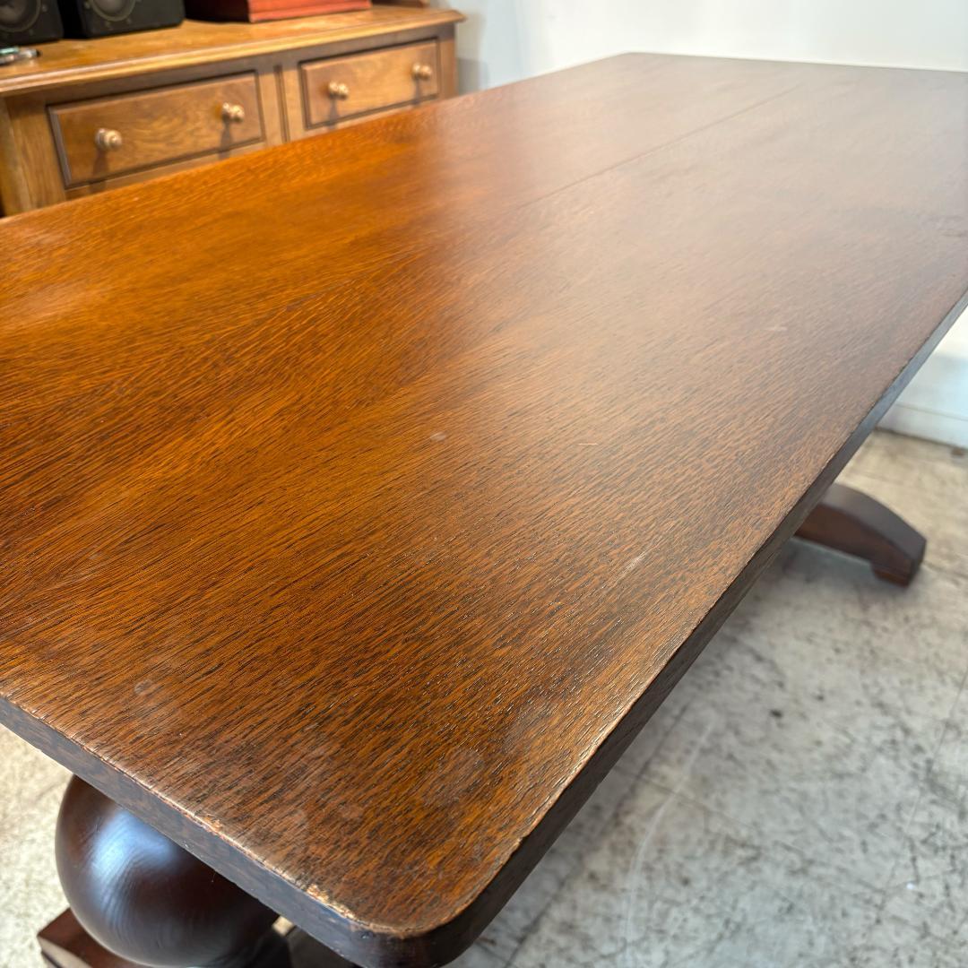 M●Ichiko送料込イギリス バルボスレッグダイニングテーブル