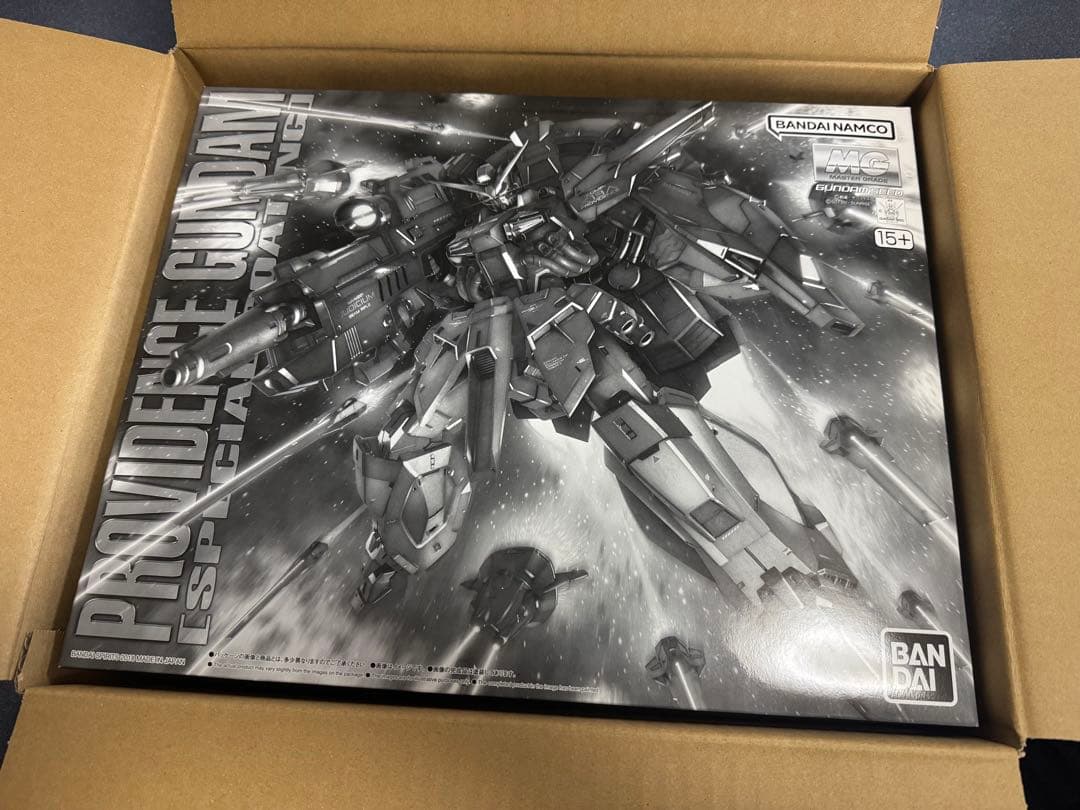 【新品未使用】ＭＧ1/100 プロヴィデンスガンダム [スペシャルコーティング] MG 1/100プロヴィデンスガンダム【スペシャルコーティング】完成