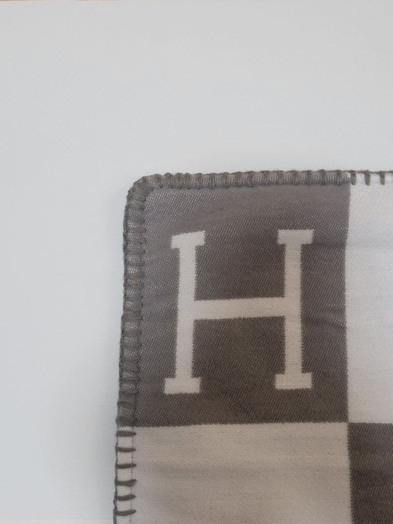 エルメス　クッションカバー　グレー　45×45　2枚セット