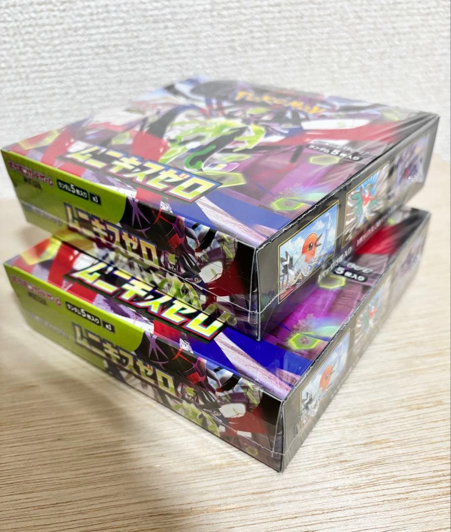 ポケモンカードゲーム　mega ムニキスゼロ　シュリンク付き　2box