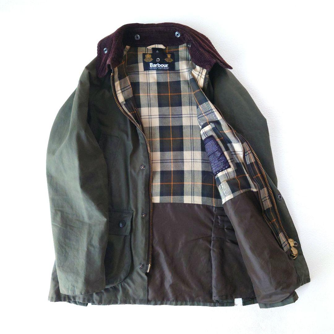 【美中古】バブアー　ビデイル　セージグリーン　36