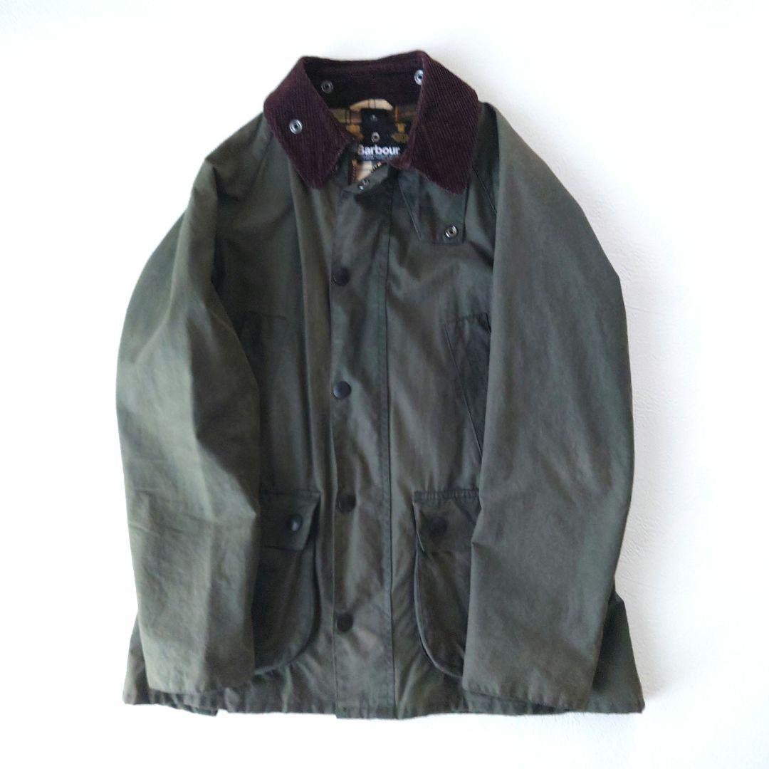 【美中古】バブアー　ビデイル　セージグリーン　36