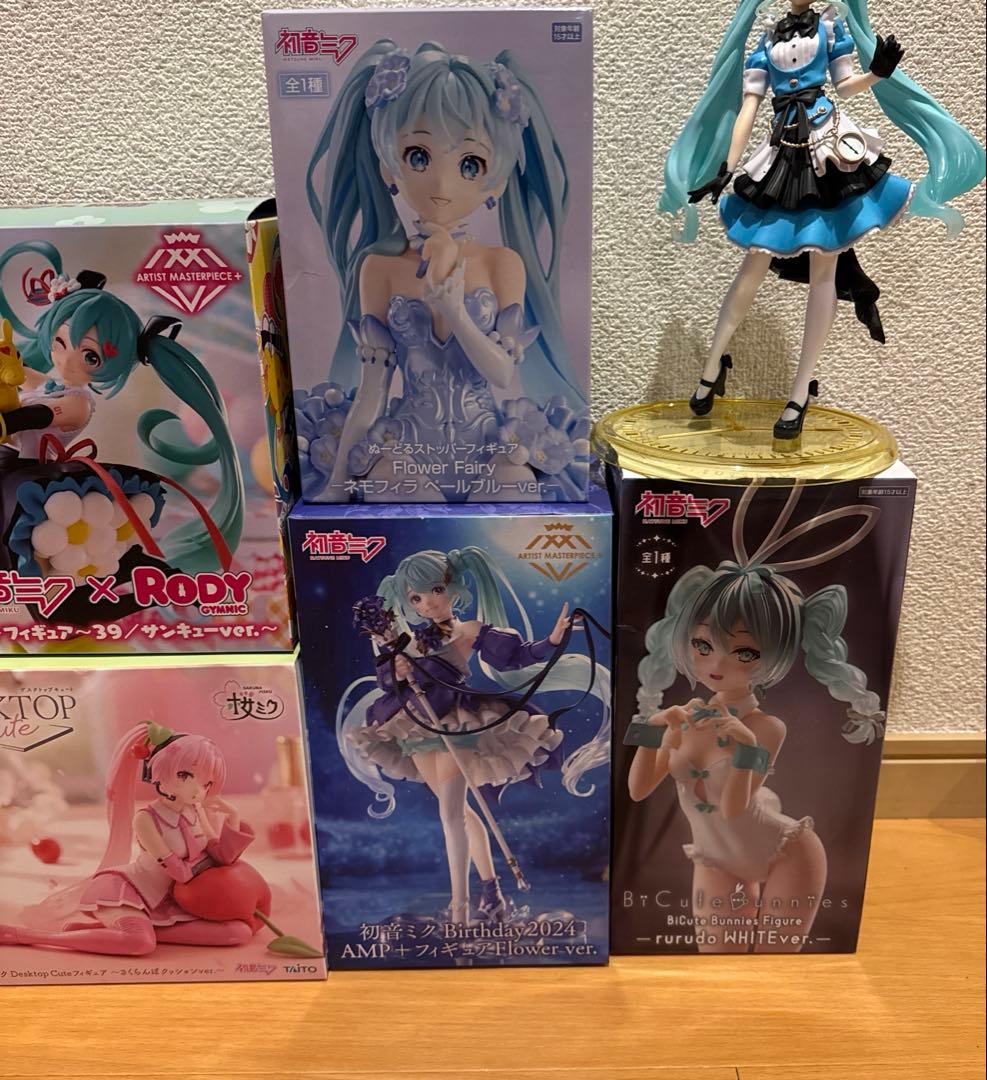 美品】初音ミク フィギュア 8種セット売り 新品・未開封】 初音ミク