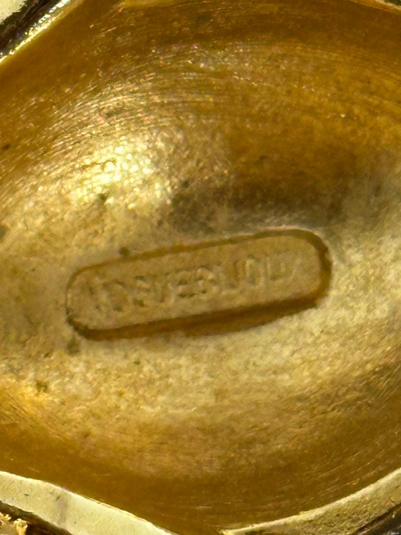 VOGUE BIJOUX 蜂モチーフ ブローチ 希少ヴィンテージ｜超希少！タグ付