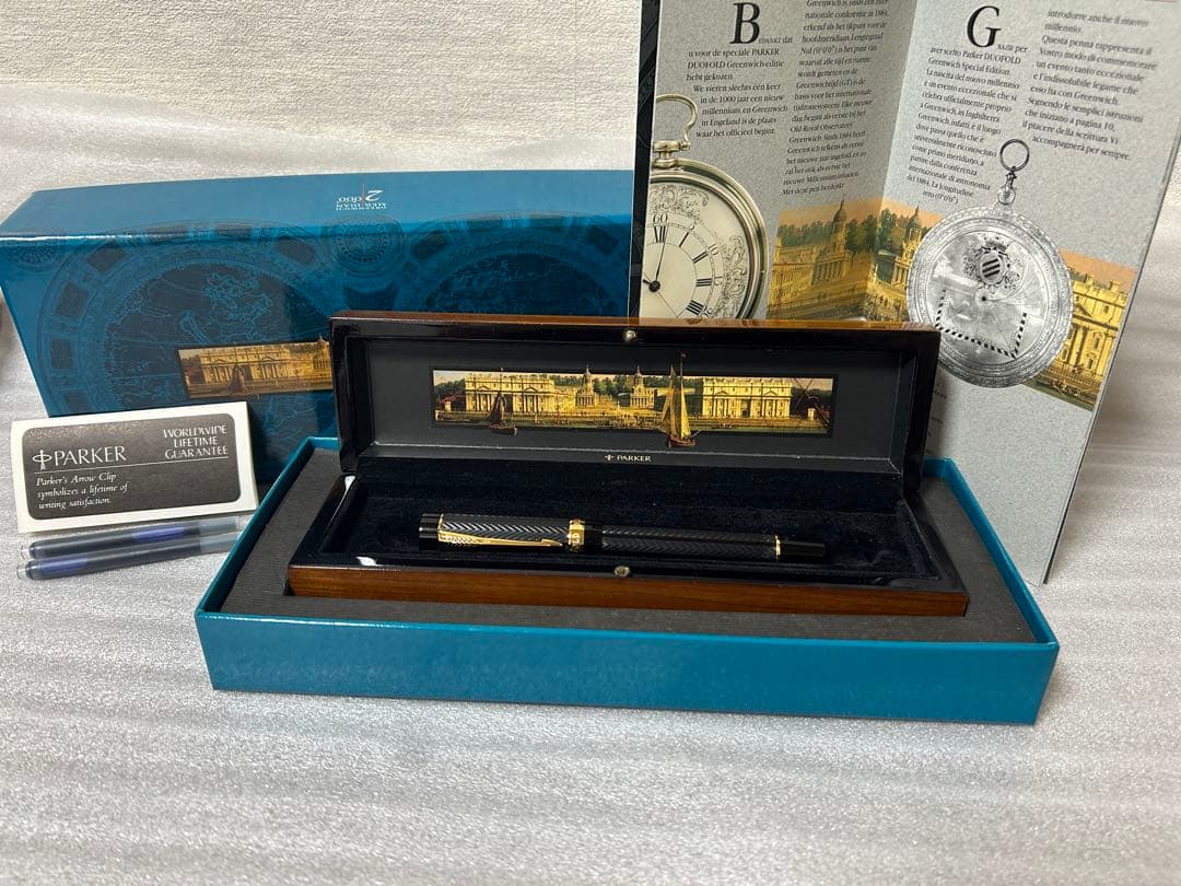 極希少】ミレニアム 限定品 PARKER デュオフォールド グリニッジ