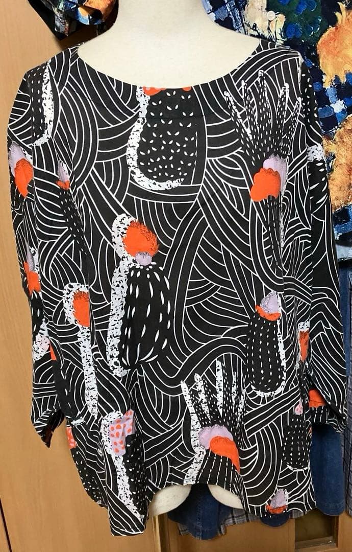 酒井抱一/山桜小禽図/桜に小鳥図/大横物/掛軸☆宝船☆Y-747 JM