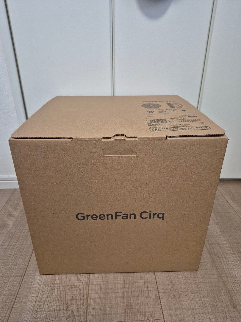 【新品未使用】BALMUDA GreenFan Cirq