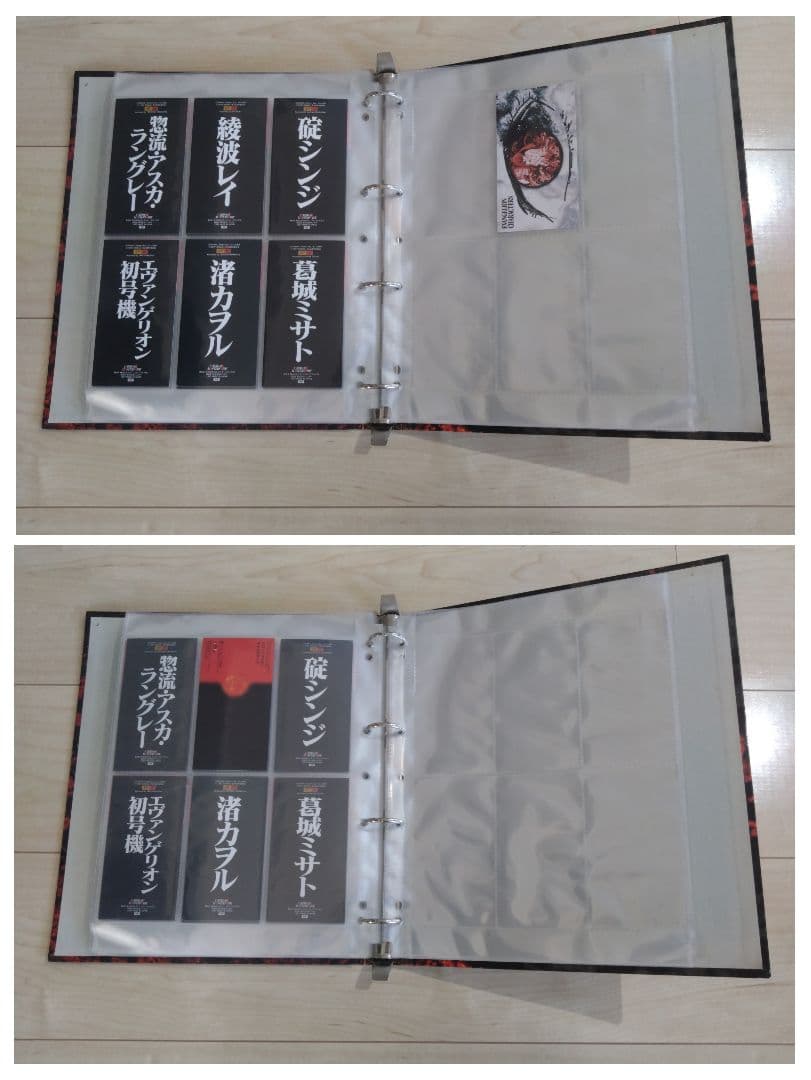 新世紀エヴァンゲリオン カードダスマスターズワイド 第2弾 専用バインダー付き