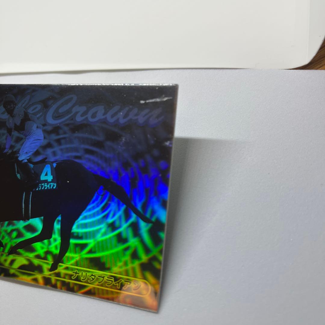 バンダイ トリプルクラウン ホログラムカード 5枚セット サラブレッドカード