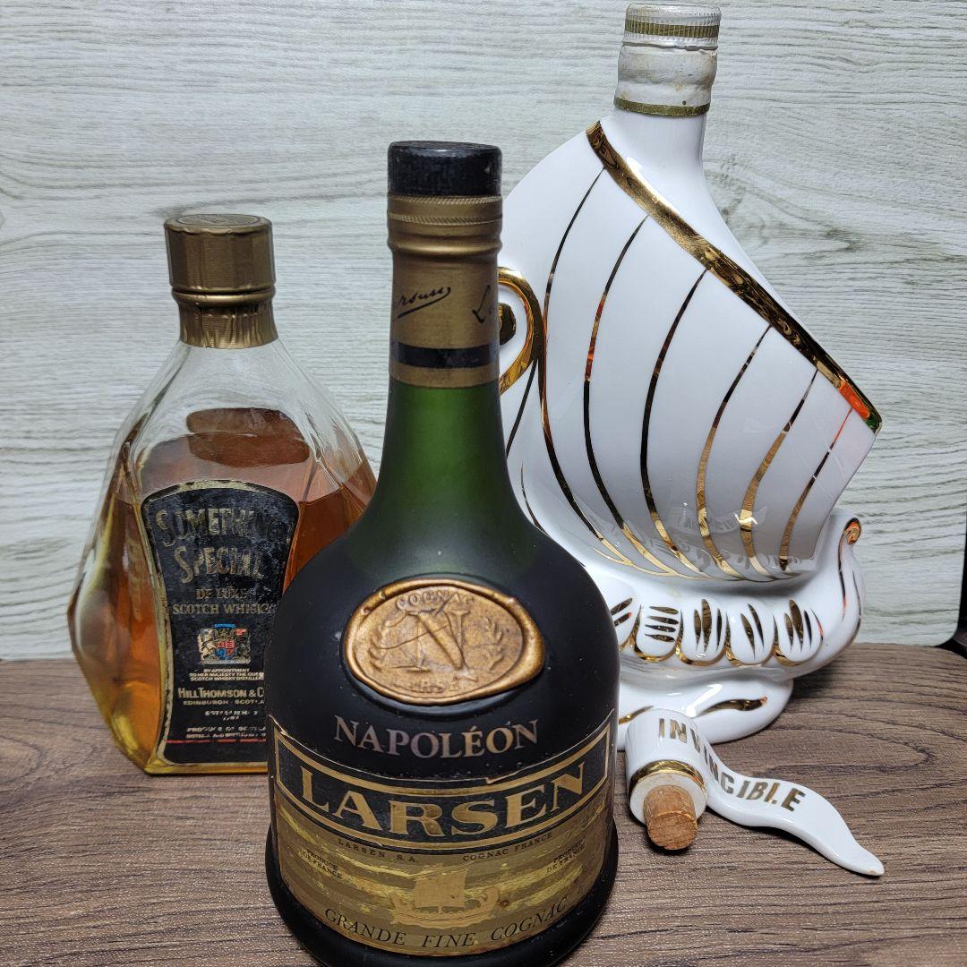 古酒 ウイスキー コニャック NAPOLEON SOMETHING LARSEN