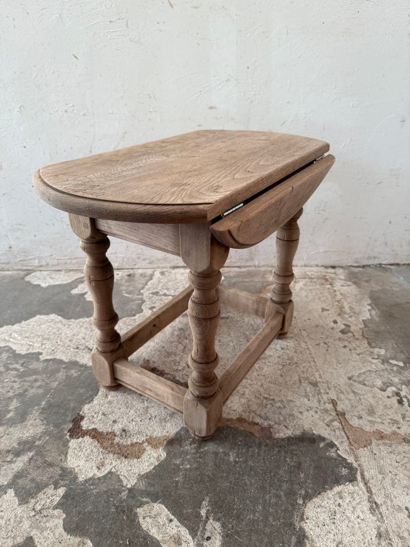 ビンテージ ドロップリーフテーブル ドロップサイドテーブル 剥離