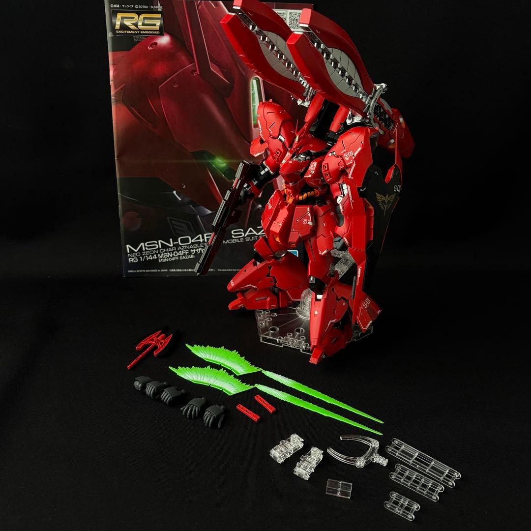 RG 1/144 逆襲のシャア2体セット HGデカール付き νガンダム サザビー