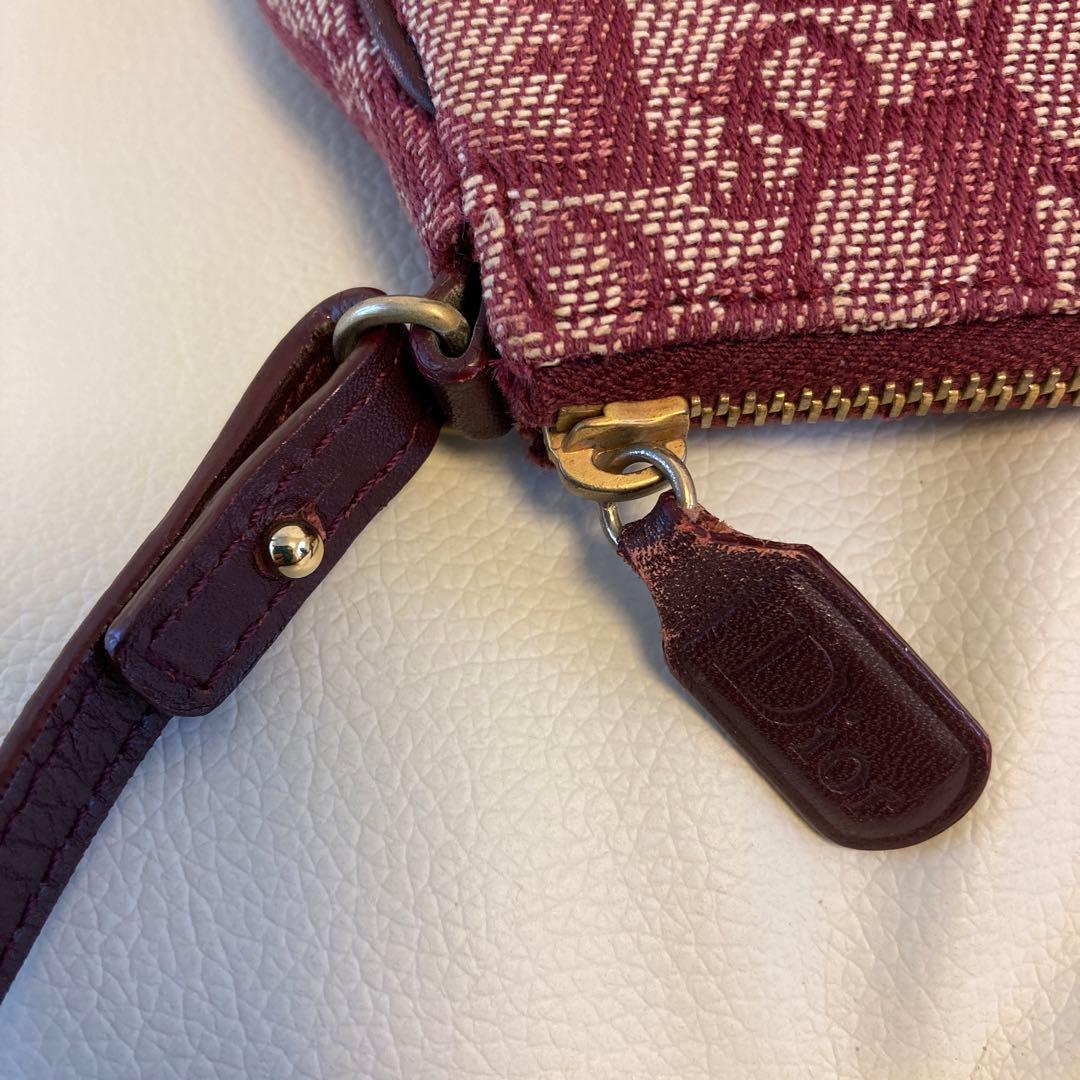 DIORディオール トロッター サドルバッグ ボルドー ヴィンテージ