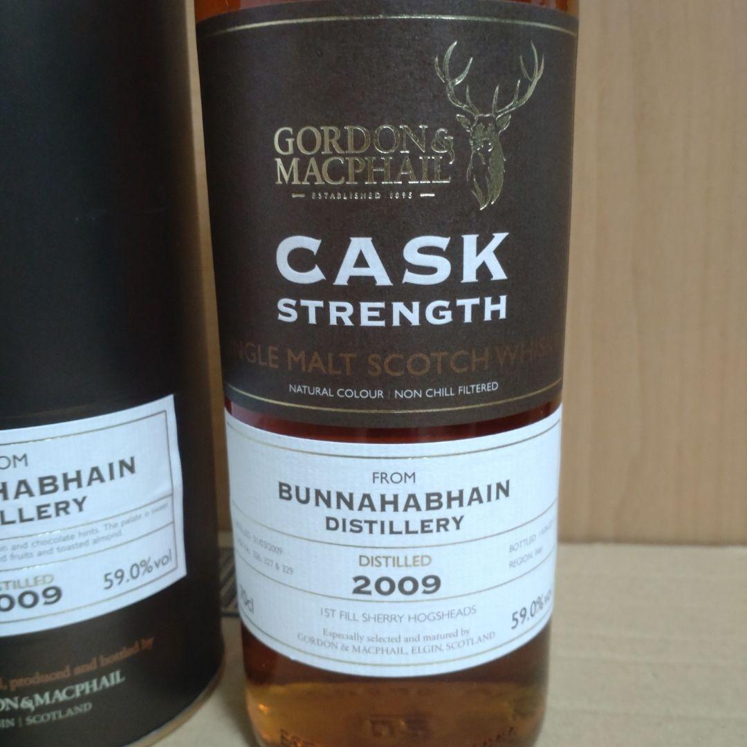 G&M Bunnahabhain 2009 700ml カスクストレングス